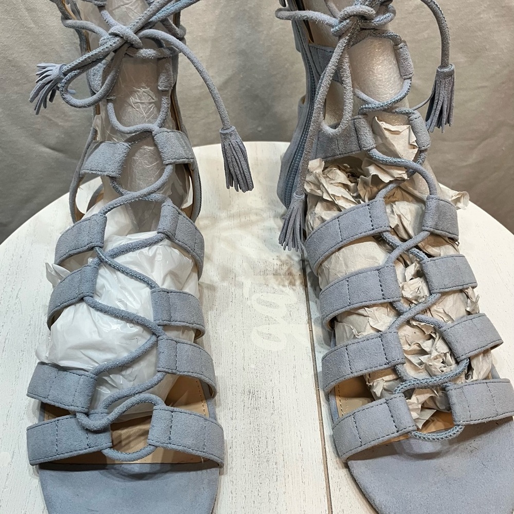 Vince Camuto Light Blue Gladiator Sandals Fantastic Condition 9.5